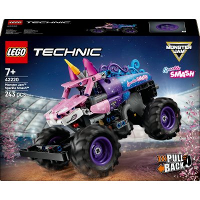 LEGO Technic 42220 Monster Jam Sparkle Smash &agrave; r&eacute;trofriction - Neuf