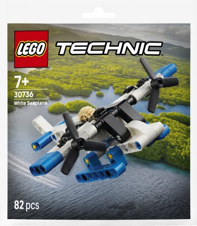 Lego Technic Avion amphibie blanc, Jouets de construction