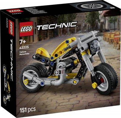 Lego Technic Moto jaune, Jouets de construction