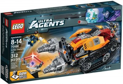 LEGO&reg; Ultra Agents 70168 Le Vol du Diamant de Drillex