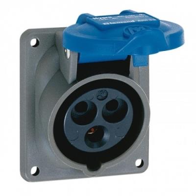 LEGRAND  052022 Plastique Prise Fixe Hypra IP44, 16A, 200V &agrave; 250V, 2P+T