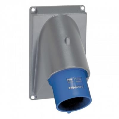 LEGRAND  052872 Plastique Fiche Inclin&eacute;e Hypra IP44, 32A, 200V &agrave; 250V, 2P+T
