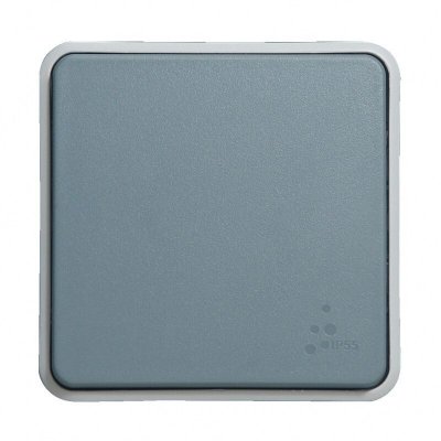 LEGRAND  069540 Poussoir &Eacute;tanche No Plexo Composable IP55, 10A, Gris