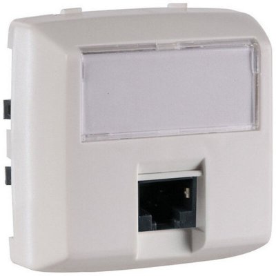 LEGRAND  086144 Prise RJ45 Cat&eacute;gorie6 UTP Appareillage Saillie Composable, Blanc, Lot de 10