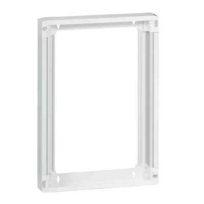 LEGRAND  401273 Drivia Rehausse Coffret, 18 Modules, 3 Rang&eacute;es, Blanc