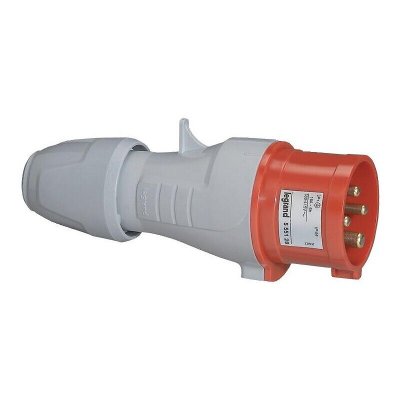 LEGRAND  555238 Fiche mobile droite P17 IP44 32A, 380V~ &agrave; 415V~, 3P+T