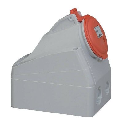 LEGRAND  555254 Prise saillie fixe P17 IP44 32A, 200V~ &agrave; 250V~, 2P+T