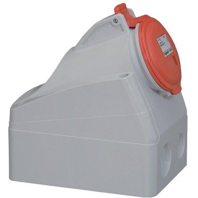 LEGRAND  555259 Prise saillie fixe P17 IP44 32A, 380V~ &agrave; 415V~, 3P+N+T
