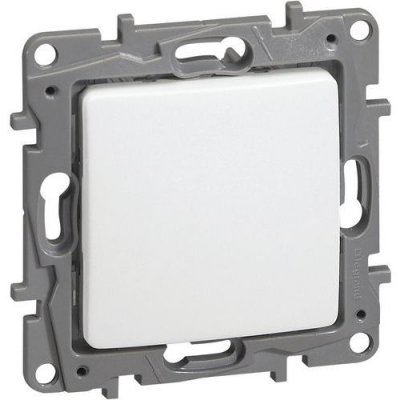 LEGRAND  665196 - Obturateur NILO&Eacute; - PUR BLANC