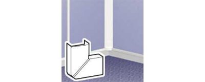 LEGRAND  angle plat  variable moulure dlplus 40x12.5 blanc
