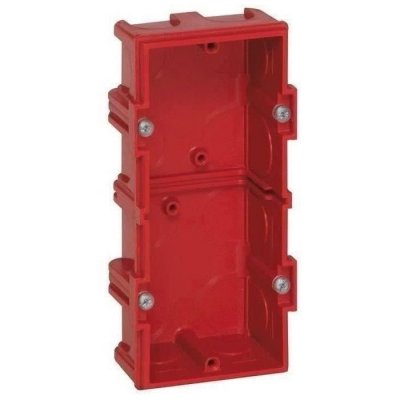 LEGRAND  - Bo&icirc;te maconnerie 2 postes profondeur 40mm