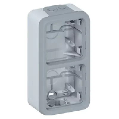 LEGRAND  Boitier &agrave; embouts plexo 2 postes verticaux ip55  069661