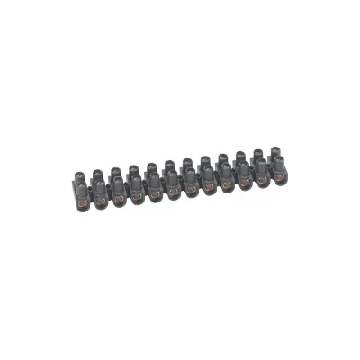 Legrand - Borne de raccordement Nylbloc - 25 mm&sup2; - 101 A - Noir