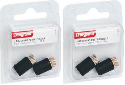 LEGRAND  - Bouchons porte-fusible (x 2) - pour interrupteur PAC