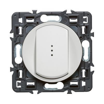 LEGRAND  - celiane interrupteur simple t&eacute;moin blanc 210099503