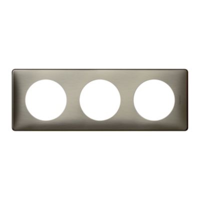LEGRAND  Celiane plaque 3 poste tungstene
