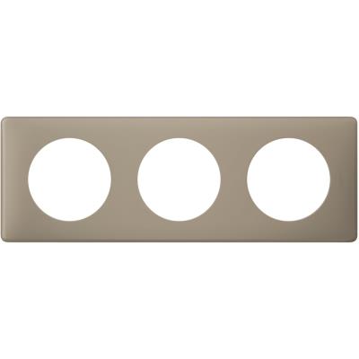 LEGRAND  - Celiane plaque 3 postes gres