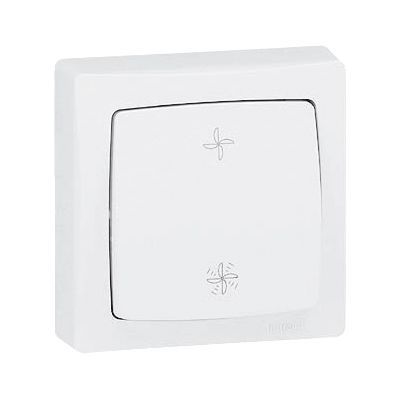 LEGRAND  - Commande pour VMC Appareillage Saillie - Blanc