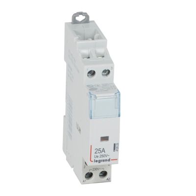 LEGRAND  Contacteur Lexic 25A - 2 p&ocirc;les 230V - 2F