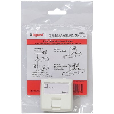 LEGRAND  - DLP prise RJ45 cat5 composable saillie