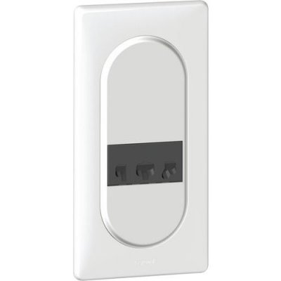 LEGRAND  - Enjoliveur C&eacute;liane pour prise rasoir Blanc (068135)