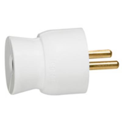 GENERIQUE Legrand - Fiche 2P+T Monobloc - 16 A - Blanc