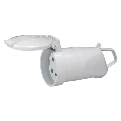 LEGRAND  - Fiche avec clapet de protection 2P+T 20A 400V Plexo