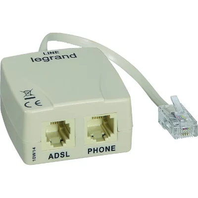 LEGRAND  Filtre ADSL pour prise RJ 45