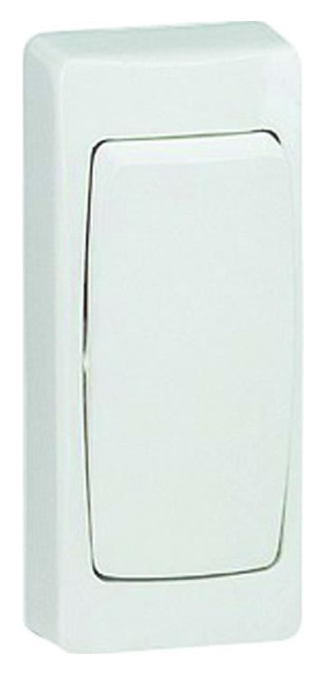 LEGRAND  interrupteur saillie simple 10a blanc leg97341