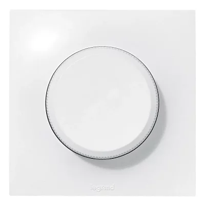 LEGRAND  - Interrupteur variateur &agrave; bouton Neptune - 300W - Blanc