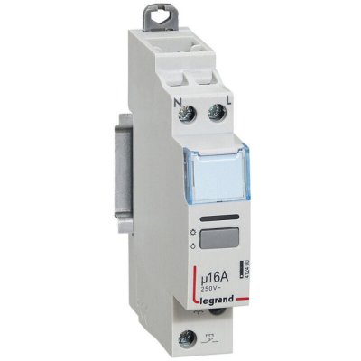 LEGRAND  LEG92710 T&eacute;l&eacute;rupteur unipolaire silencieux 16 A 230 V 1 module