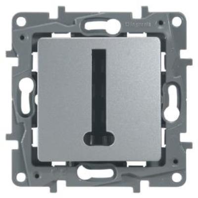 LEGRAND  LEG96682 Prise T&eacute;l&eacute;phone T argent Niloe