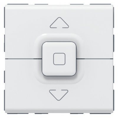 LEGRAND  Mosaic Bouton poussoir pour volets roulants blanc - 077025
