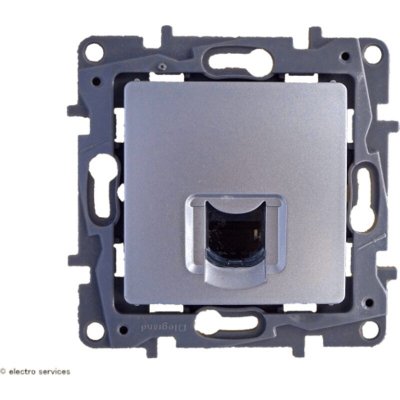 LEGRAND  - niloe prise rj45 cat&eacute;gorie 6 argent m&eacute;canisme 210096681