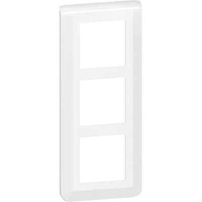 LEGRAND  Plaque finition 3x2 modules Mosaic blanc - Vertical
