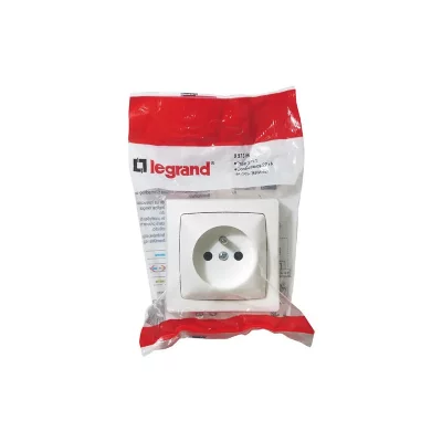 LEGRAND  - Prise Avec Terre Appareillage Saillie - 16 A - Blanc