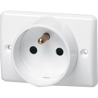 LEGRAND  - prise plinthe 2P+T a encastrer 090196
