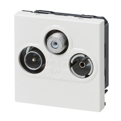 LEGRAND  Prise Tv-fm-sat Mosa&iuml;c 2modules