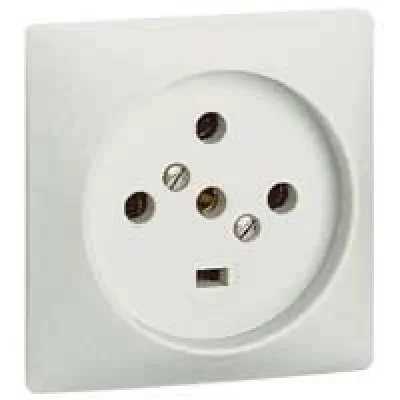 LEGRAND  - Socle &agrave; vis avec &eacute;clips de protection 3P+N+T 055427