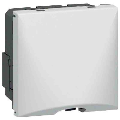 LEGRAND  - Sortie de c&acirc;ble Mosaic avec serre-c&acirc;ble 2 modules - blanc