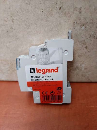 LEGRAND  T&eacute;l&eacute;rupteur 16A 230V GP