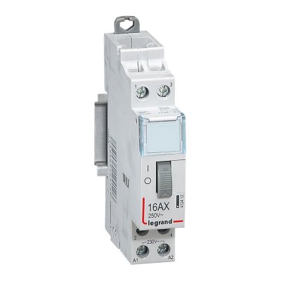 LEGRAND  - T&eacute;l&eacute;rupteur bipolaire 230V - 16A - 1 module