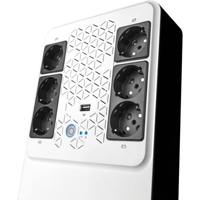 LEGRAND  UPS-KEOR MULTIPLUG 600VA 310081 Blanc/Noir