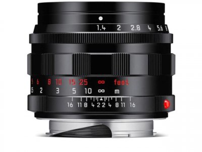 LEICA  Summilux-M 50mm f/1.4 ASPH. Laqu&eacute; Noir - Edition limit&eacute;e