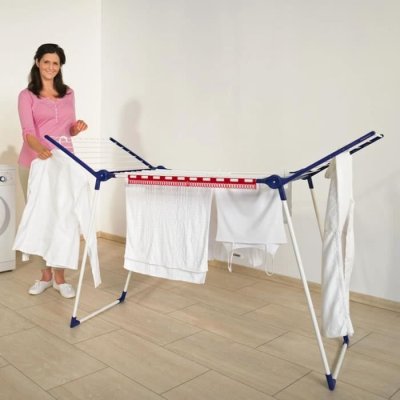 LEIFHEIT  &Eacute;tendoir sur pied Pegasus 200 avec 4 petits supports