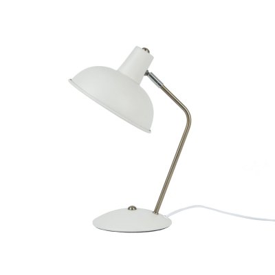 LEITMOTIV  - Lampe en m&eacute;tal &agrave; poser Hood blanc