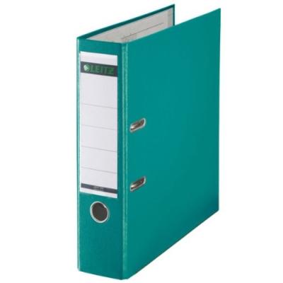 LEITZ  10105052 Classeur &agrave; Levier en Plastique 180&deg; A4 Large - Bleu Vert