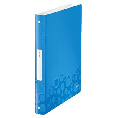 LEITZ  42580036 Classeur &agrave; anneaux Bleu M&eacute;tallis&eacute;