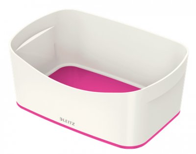  Leitz 52571023 MyBox Bac de rangement Taille S Rose m&eacute;tallis&eacute;