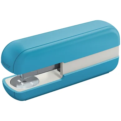 LEITZ  Agrafeuse, Capacit&eacute; 30 Feuilles, Cosy, Bleu, 55670061